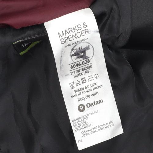 Marks and Spencer Men's Black Blazer 40S Formal