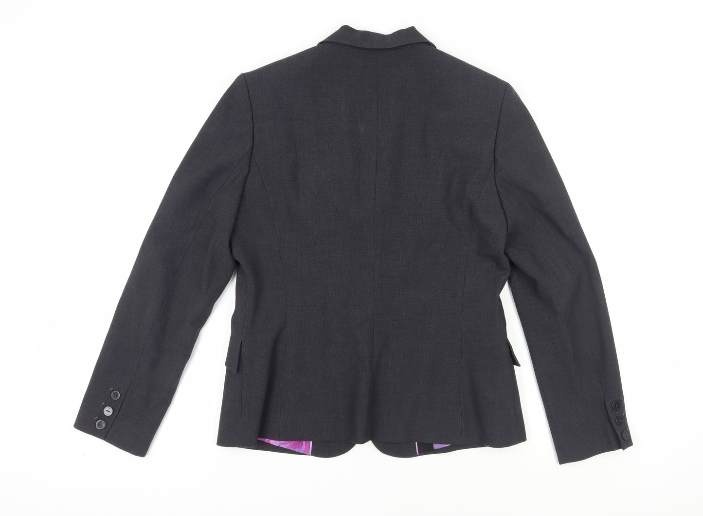 Per Una Women's Black Classic Blazer Size 14