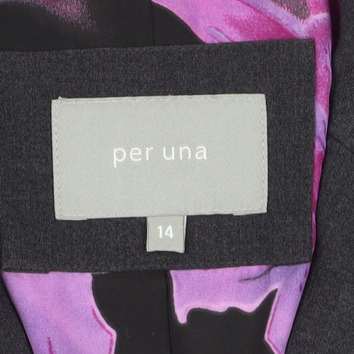 Per Una Women's Black Classic Blazer Size 14