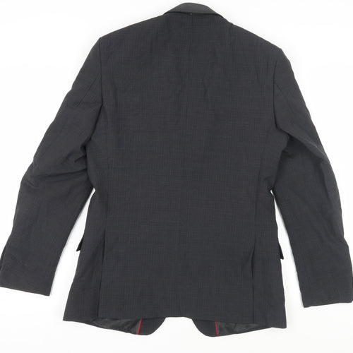 Marks and Spencer Men's Slim Fit Grey Blazer Size 38