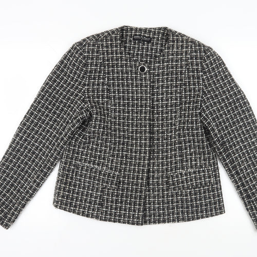 Joella Di Marco Women's Black Bouclé Suit Jacket, Size M