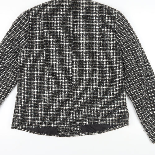 Joella Di Marco Women's Black Bouclé Suit Jacket, Size M
