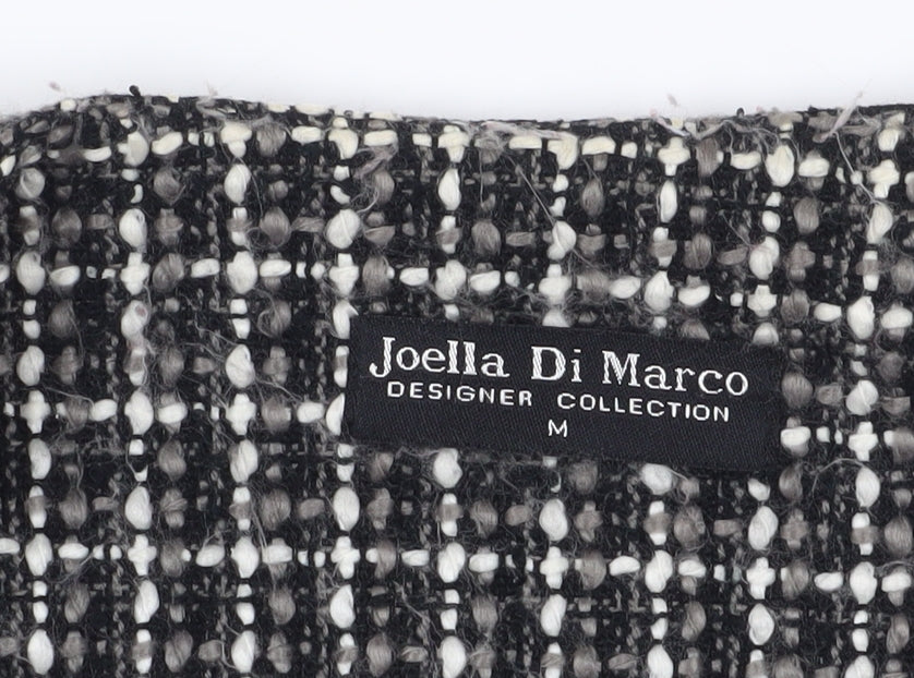Joella Di Marco Women's Black Bouclé Suit Jacket, Size M