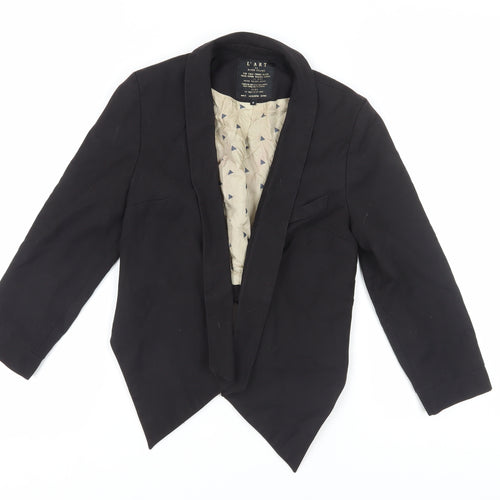River Island Women's Black Cropped Blazer Size 6