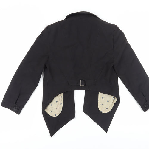 River Island Women's Black Cropped Blazer Size 6