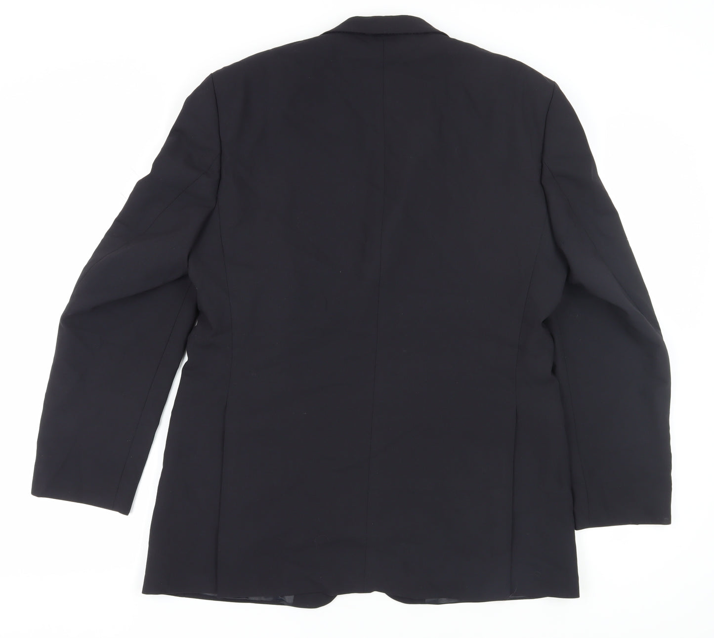 BHS Men's Navy Blazer, Regular Fit, Size 40R, Formal Wear