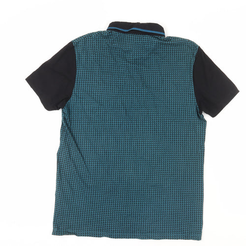 Next Men's Blue Slim Fit Polo Shirt - Size M