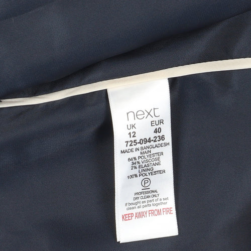 Next Women's Blue Blazer, Size 12, Business Wear
