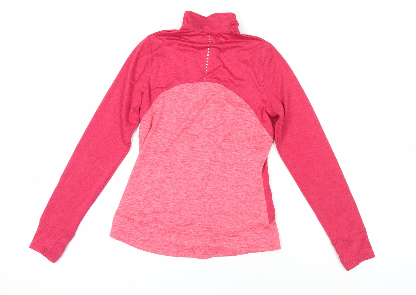 Marks and Spencer Women's Pink Full Zip Hoodie Size 10