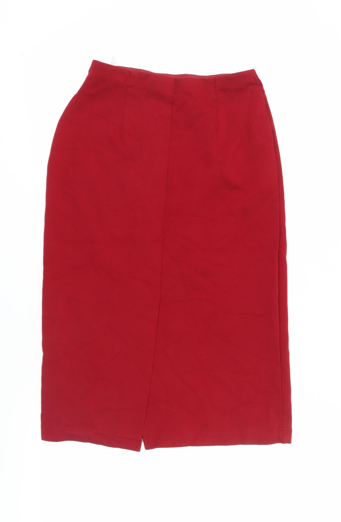 Marks and Spencer Women's Red Pencil Skirt Size 14