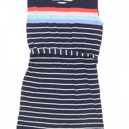 Sugarhill Women's Multicoloured Striped Shift Dress Size 14