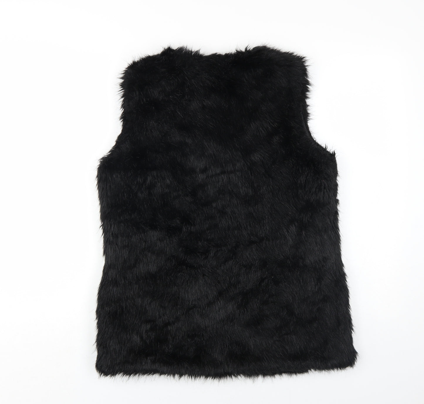 Malvin Women Black Gilet Size 10 Casual Sleeveless