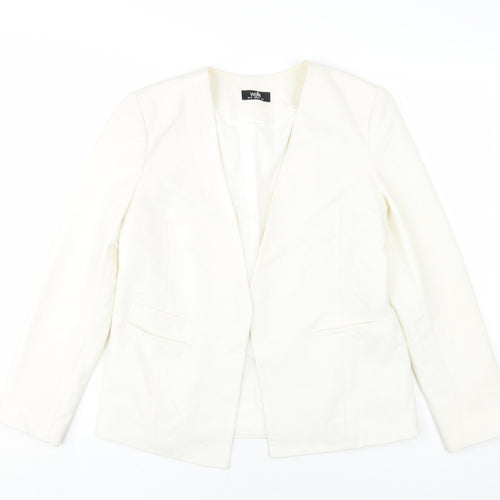 Wallis Women's Ivory Long Sleeve Blazer