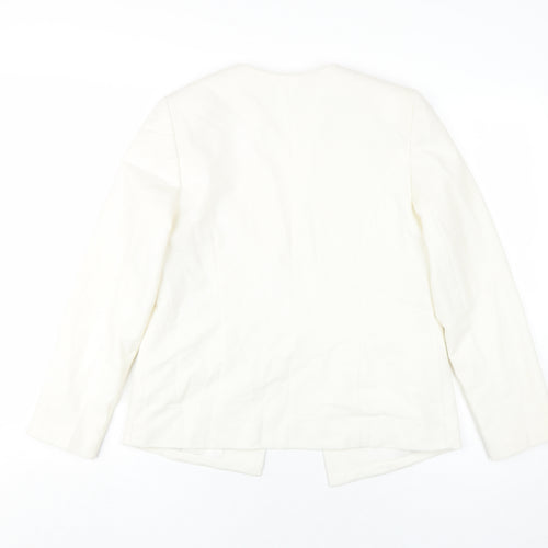 Wallis Women's Ivory Long Sleeve Blazer