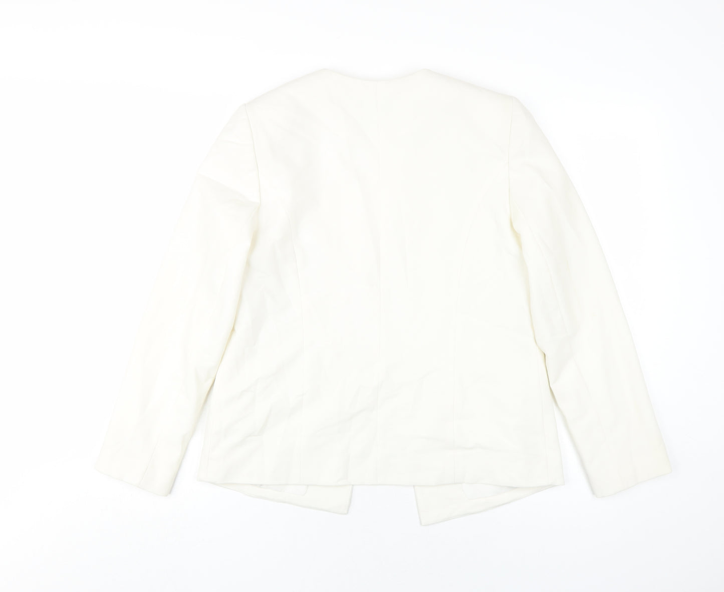 Wallis Women's Ivory Long Sleeve Blazer