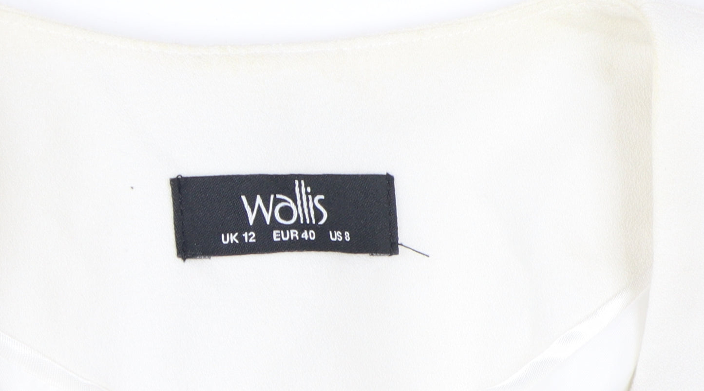 Wallis Women's Ivory Long Sleeve Blazer