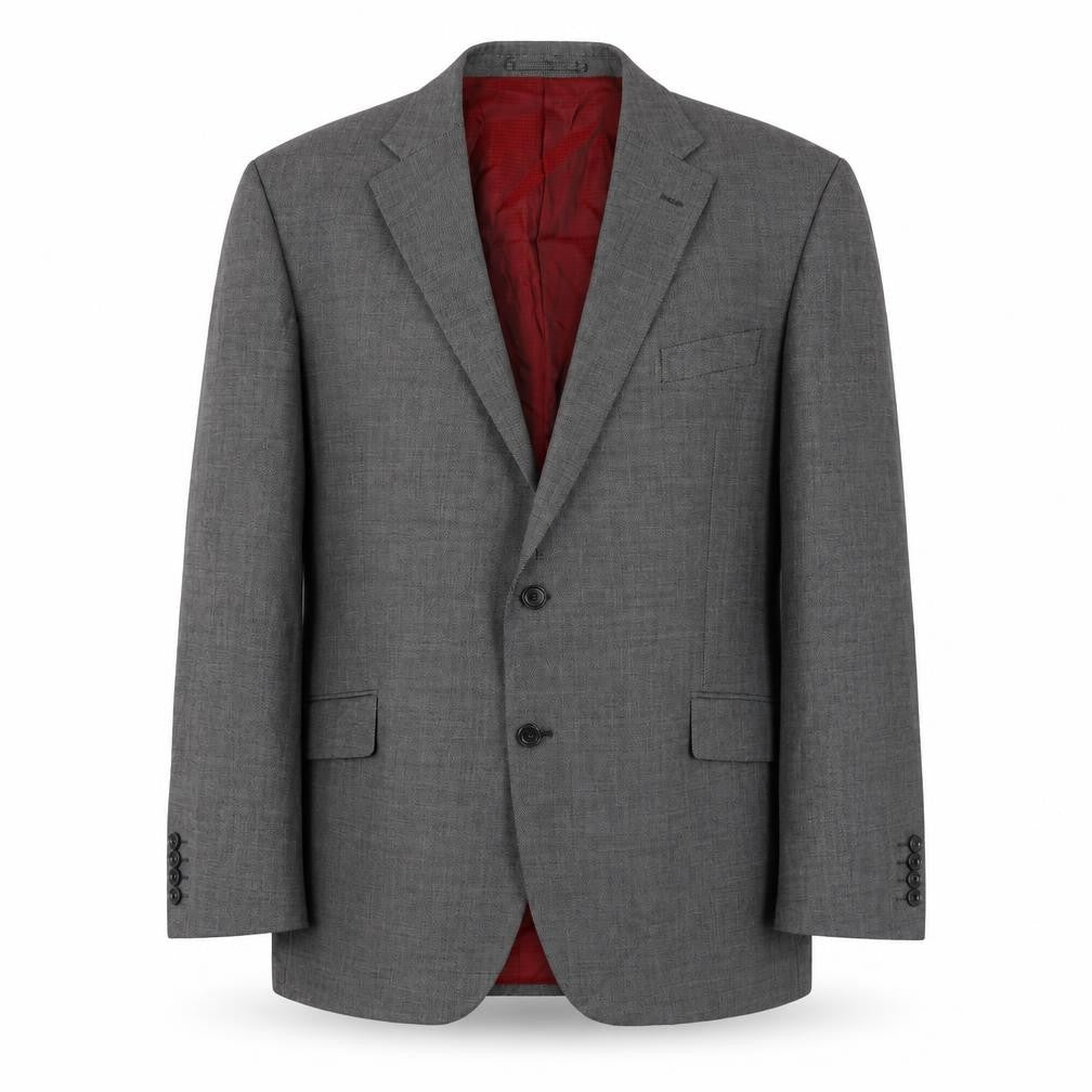 Front view of Marks & Spencer Grey Men's 48R Blazer