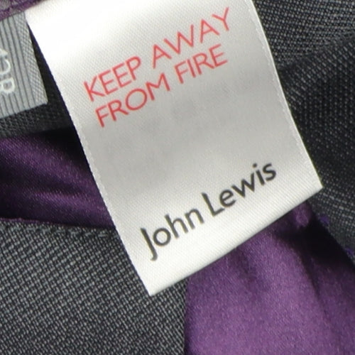 John Lewis Men's Grey Wool Blazer, Size 42, Formal