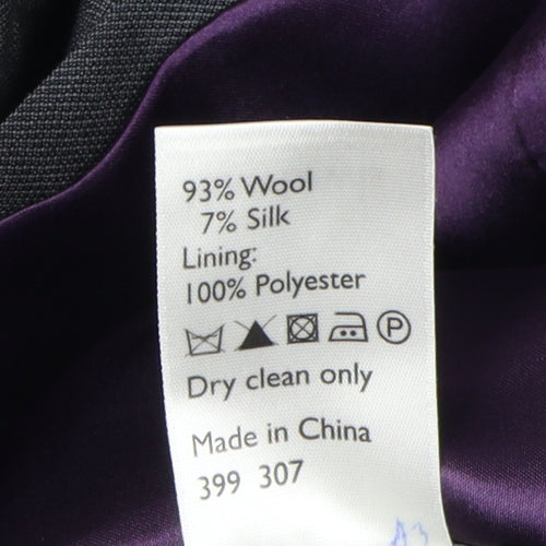 John Lewis Men's Grey Wool Blazer, Size 42, Formal