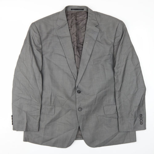 Marks and Spencer Men's Grey 46 Short Suit Jacket