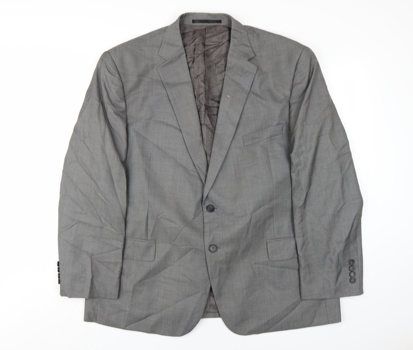 Marks and Spencer Men's Grey 46 Short Suit Jacket