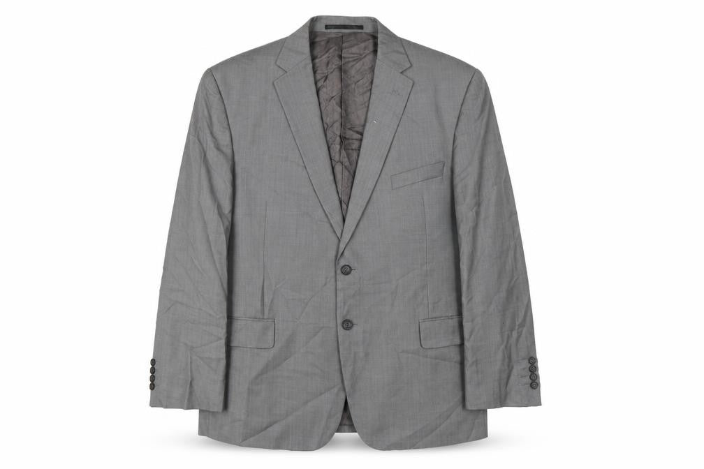 Front view of Marks & Spencer Men's Grey 46 Short Suit Jacket