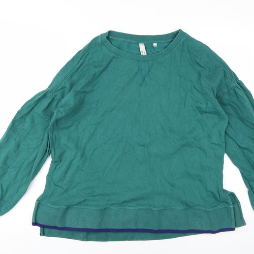 And/or Women's Green Pullover Sweatshirt UK 14