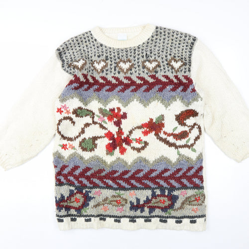 Canda Women's Multicoloured M Pullover Jumper