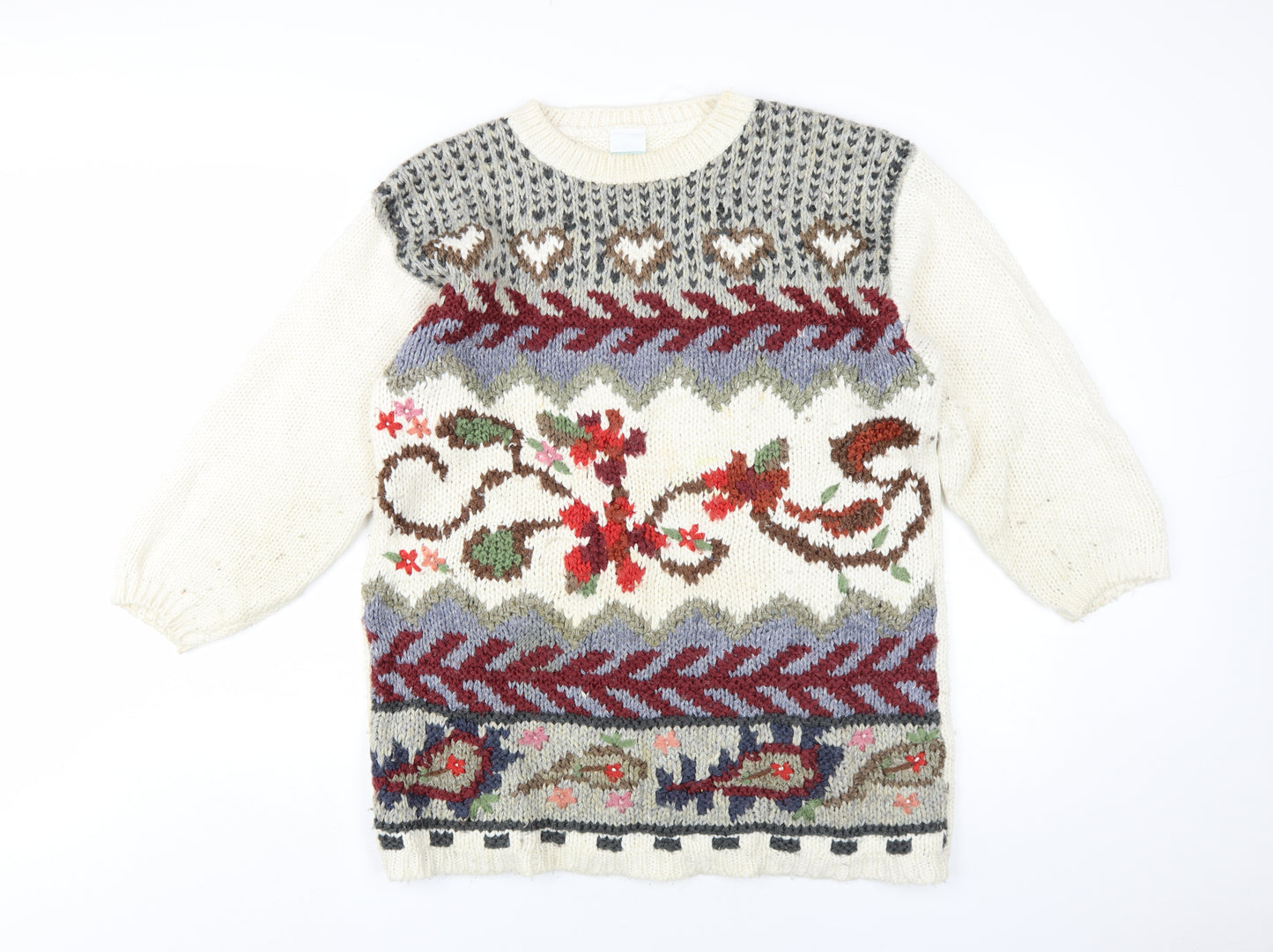 Canda Women's Multicoloured M Pullover Jumper