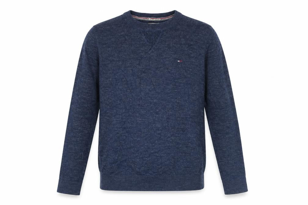 Front view of Hilfiger Denim Blue Men's jumper M