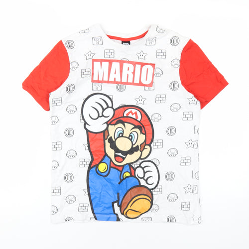 Super Mario Boys Red Graphic T-Shirt 13-14 Years