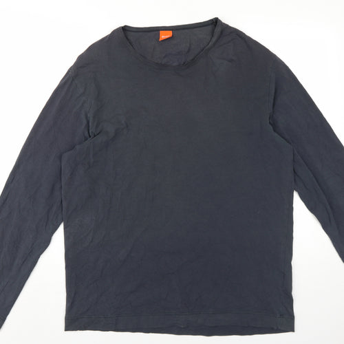 Hugo Boss Men's Black Long Sleeve T-Shirt XL