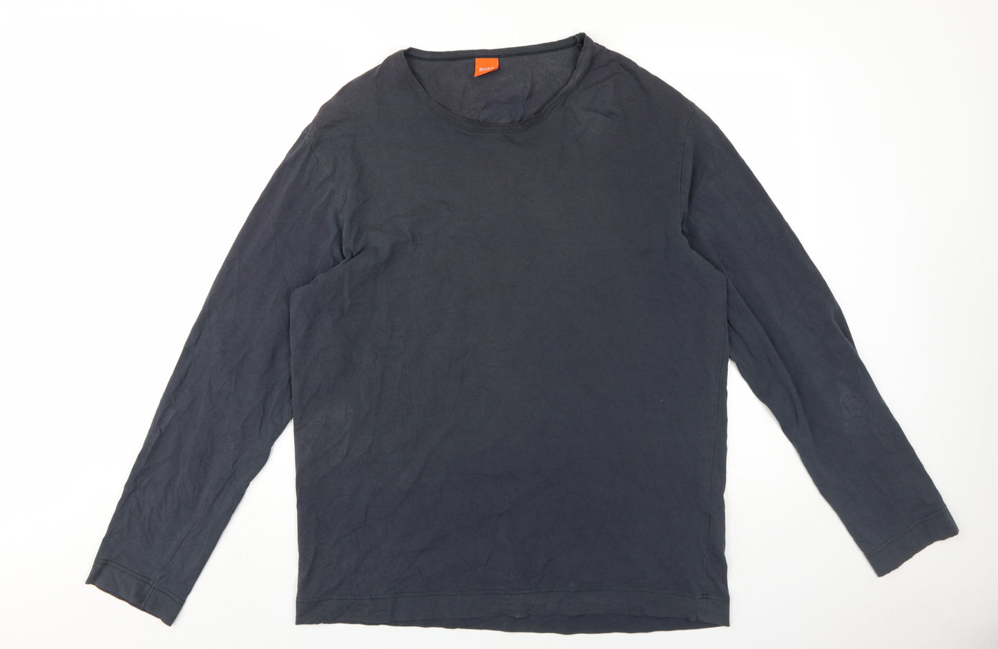 Hugo Boss Men's Black Long Sleeve T-Shirt XL