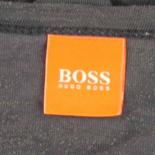 Hugo Boss Men's Black Long Sleeve T-Shirt XL