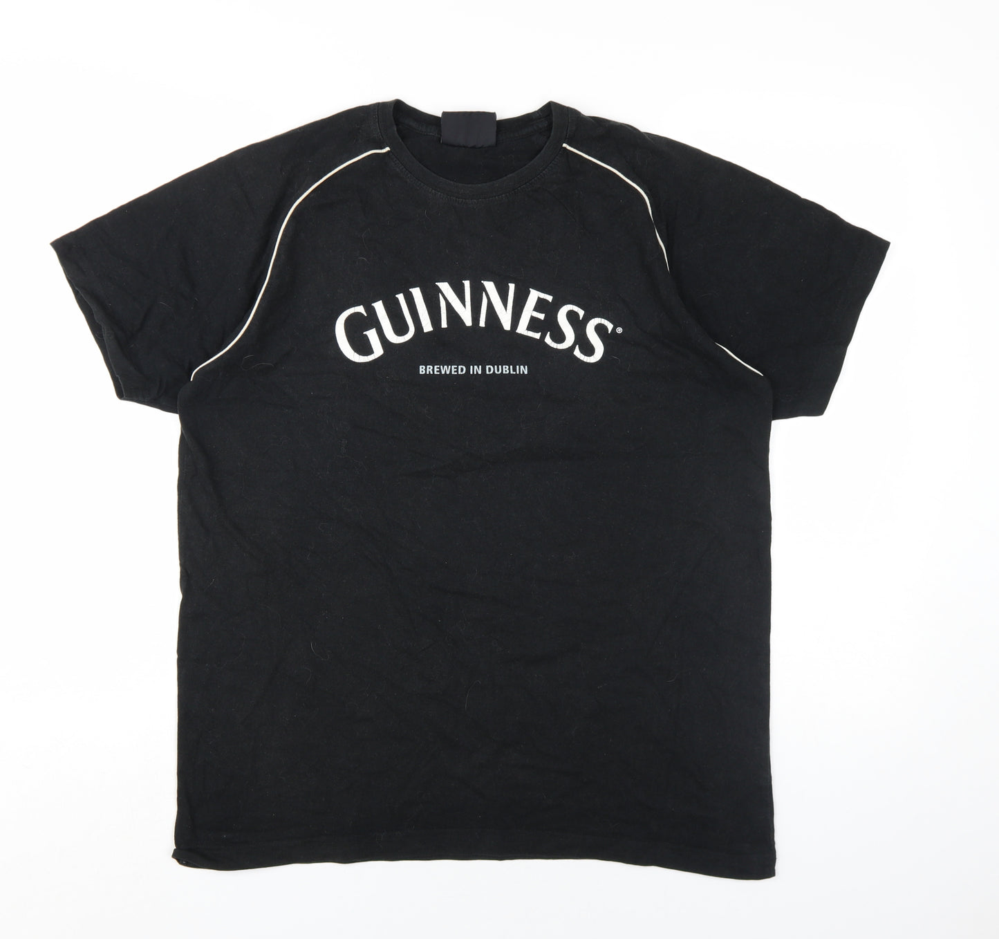 Guinness Men's Black L/XL Graphic T-Shirt