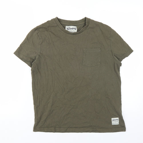 The Stronghold Men's XS Green Crew Neck T-Shirt