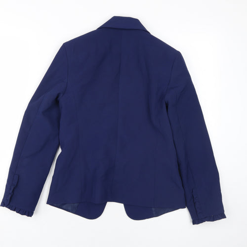 Oasis Women's Blue Slim Fit Blazer UK 6