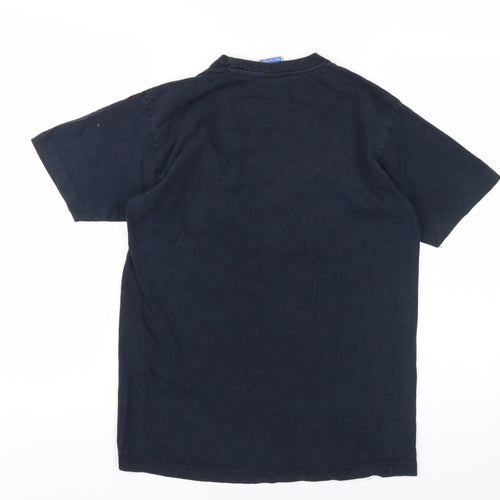 Safon Unisex Black Embroidered T-Shirt M