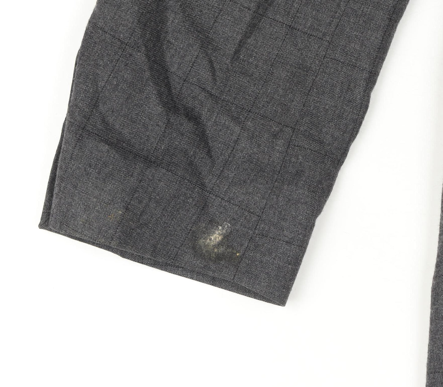 Marks and Spencer Men's Grey Check Blazer Size 42