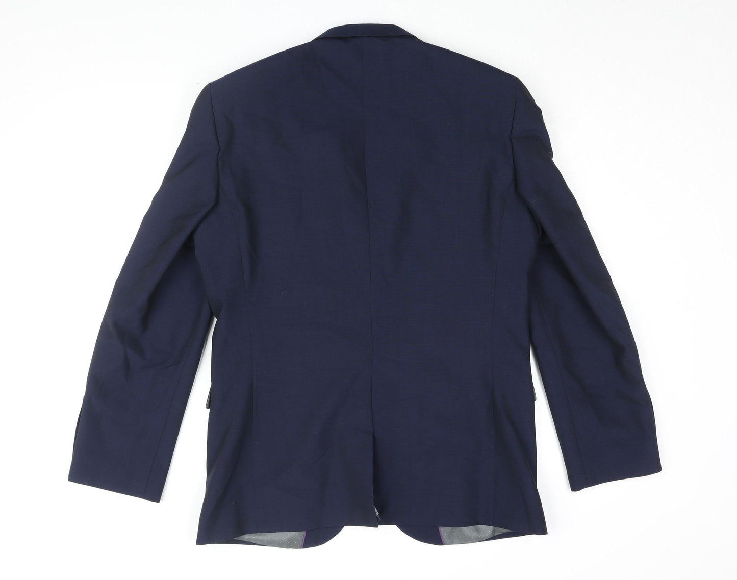 Next Men's Blue Blazer, Size 40, Single-Breasted