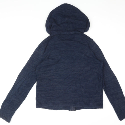 FatFace Women's Blue Full Zip Hoodie Size 14