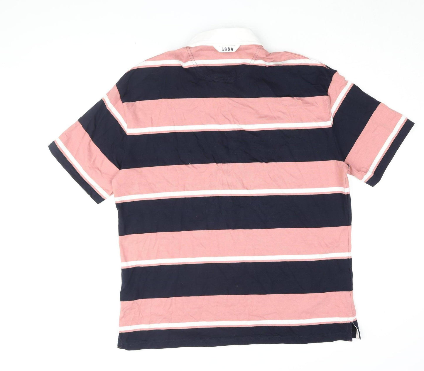 Marks and Spencer Men's M Multicoloured Striped Polo