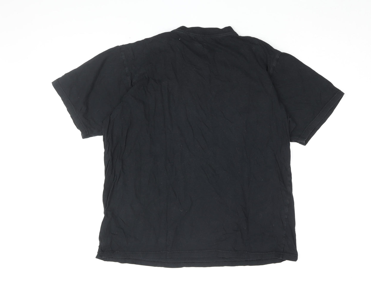 Adidas Men's Black Crew Neck T-Shirt Medium