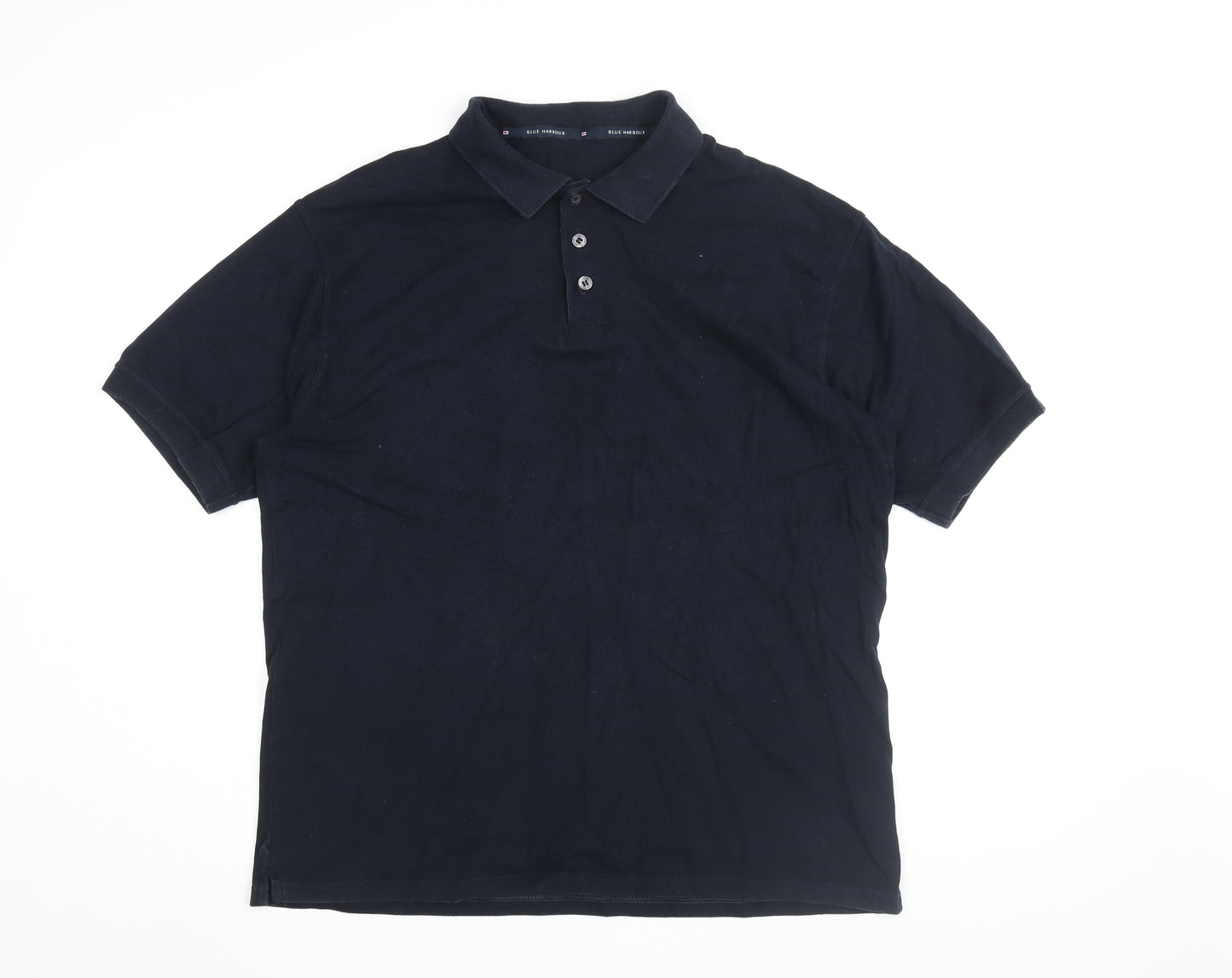 Marks and Spencer Men's Black Polo Size L