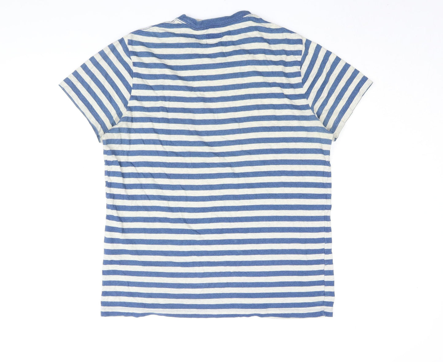 Levi's Men's Blue Striped T-Shirt M Crew Neck