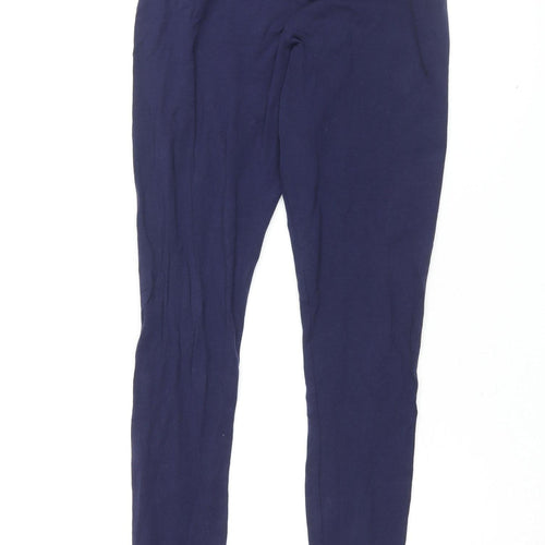 Puma Women's Navy Leggings, Size S, Cotton Blend Activewear