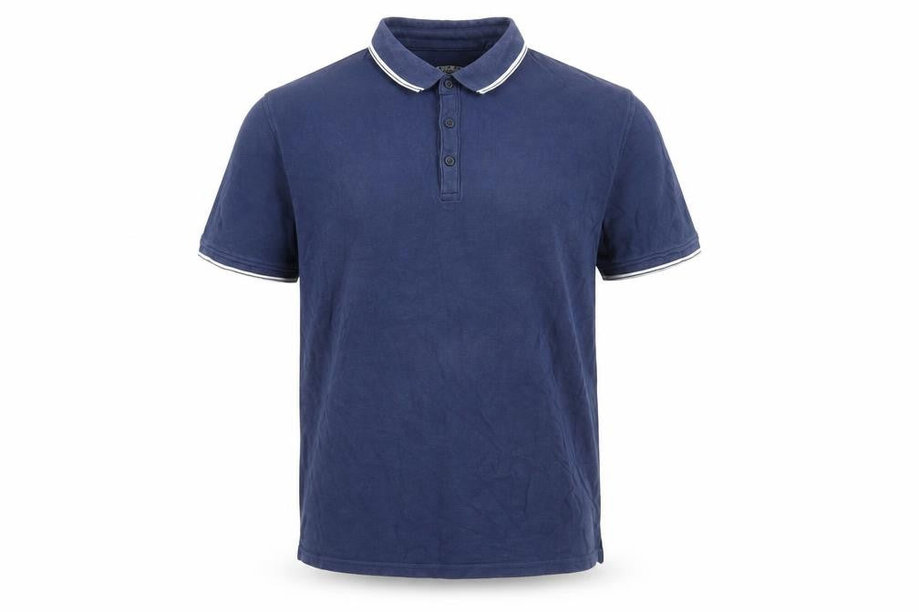 Red Herring Men's Blue XL Slim Fit Polo Shirt