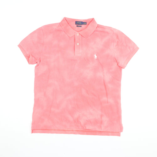 Ralph Lauren Men’s Pink Classic Fit Polo M