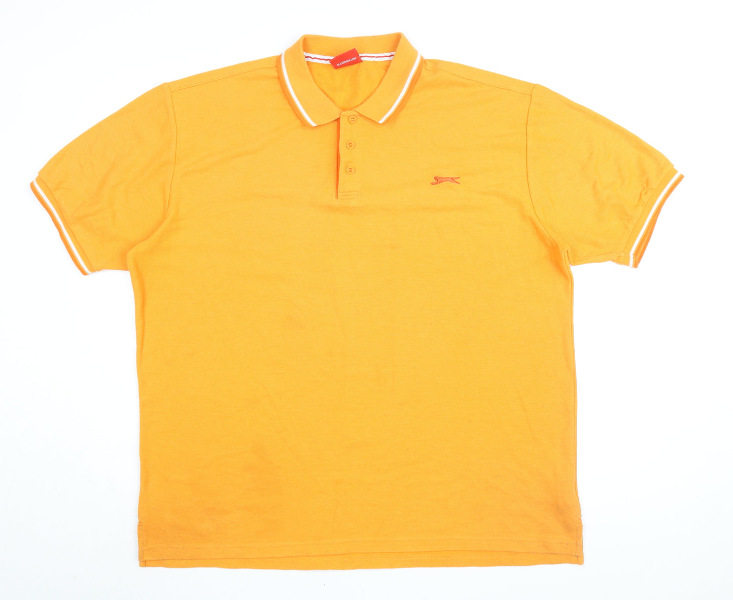 Slazenger Men's Orange 2XL Polo Shirt