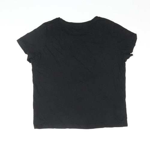 Victoria's Secret Black Women's T-Shirt S - Casual Classic